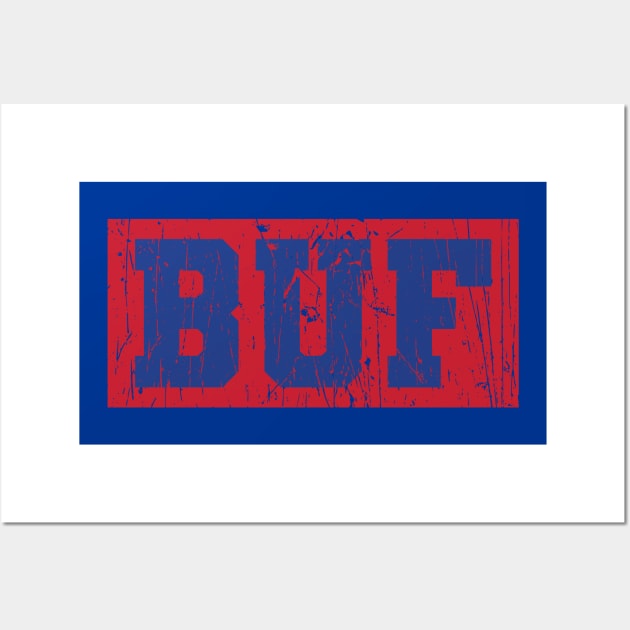 BUF / Bills Wall Art by Nagorniak